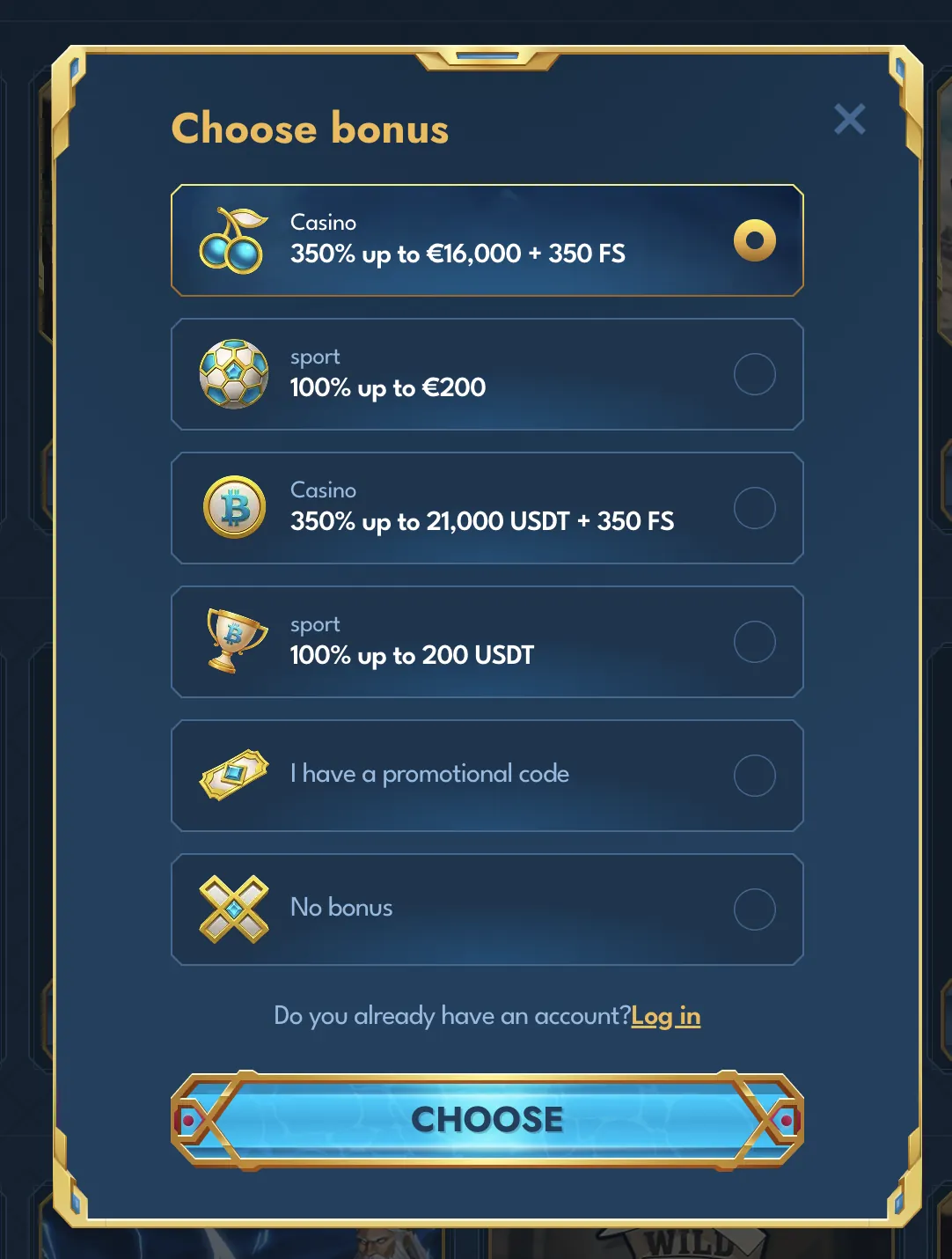 casea casino login after registration